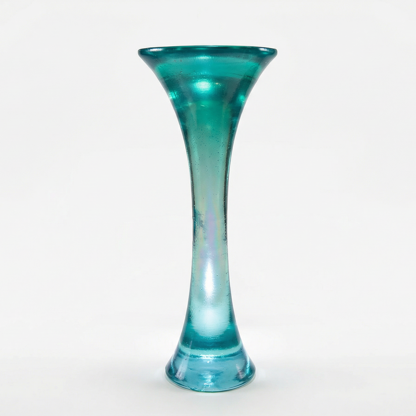 The Azure Monolith Dual-Purpose Sculptural Stand & Side Table