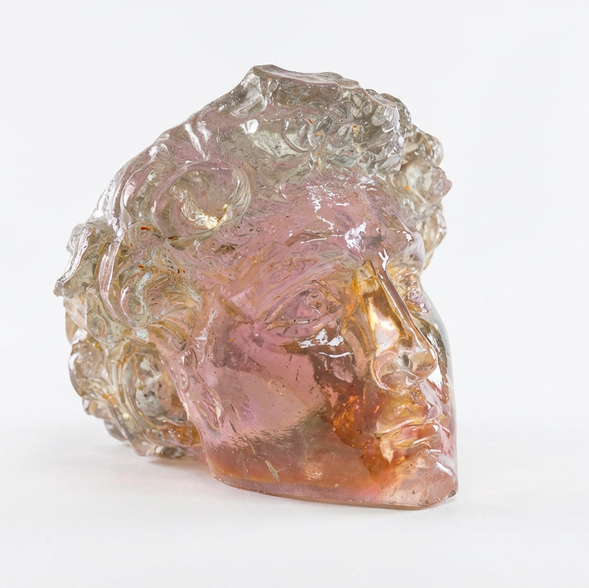 The David Head Sculptural Resin Art Figurine