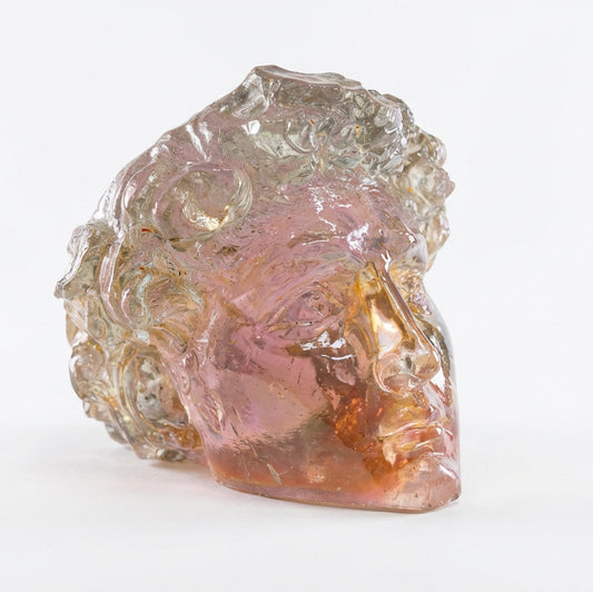 The David Head Sculptural Resin Art Figurine